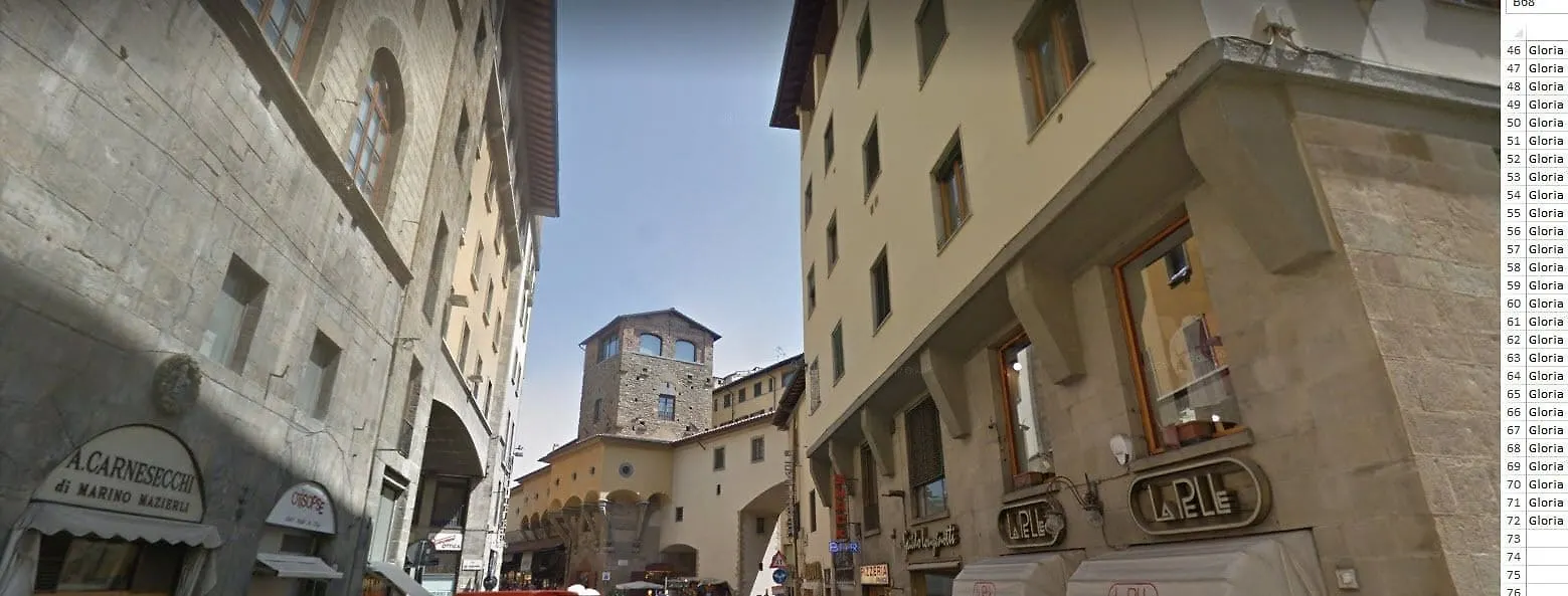Camerepontevecchio Florence Italy